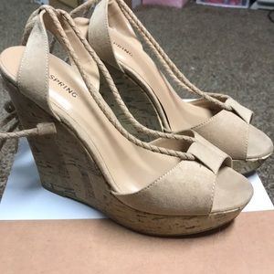 Call it Spring Lace up Wedges